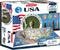 Puzzle - 4D Cityscape - History Over Time Puzzle: USA (977 Pieces)