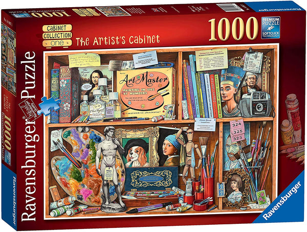Puzzle - Ravensburger - The Artist's Cabinet (1000 Pieces)