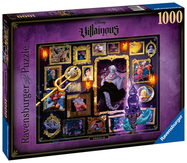 Puzzle - Ravensburger - Disney Villainous: Ursula (1000 Pieces)