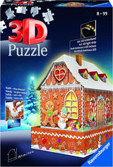 Puzzle - Ravensburger - 3D Gingerbread House (216 pieces)