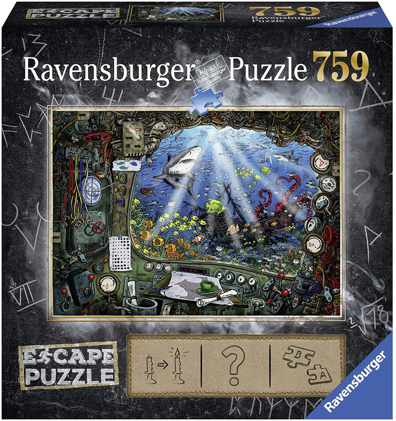 Puzzle - Ravensburger - Escape Puzzle: Submarine (759 Pieces)