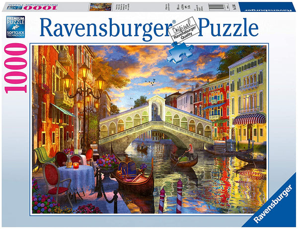 Puzzle - Ravensburger - Sunset over Rialto (1000 Pieces)