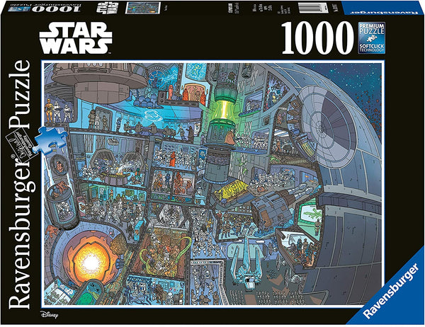 Puzzle - Ravensburger - Star Wars: Where's Wookie? (1000 Pieces)