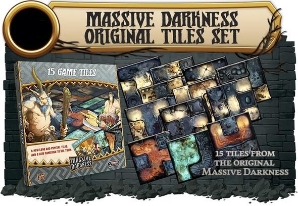 Massive Darkness 2: Original Tiles Set