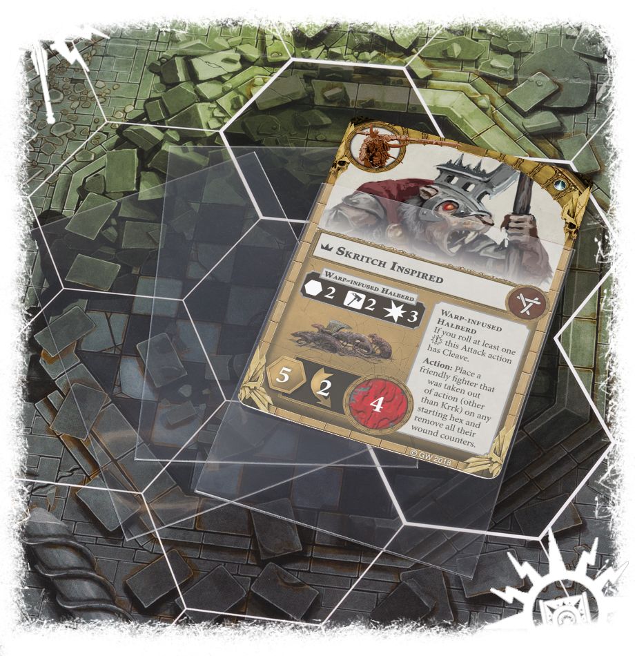 Games Workshop - Warhammer Underworlds: Shadespire - The Spiteclaw's Swarm Sleeves