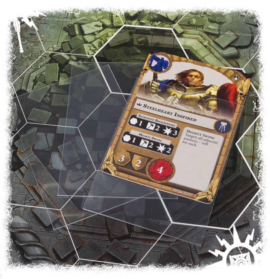 Games Workshop - Warhammer Underworlds: Shadespire - The Steelheart’s Champions Sleeves