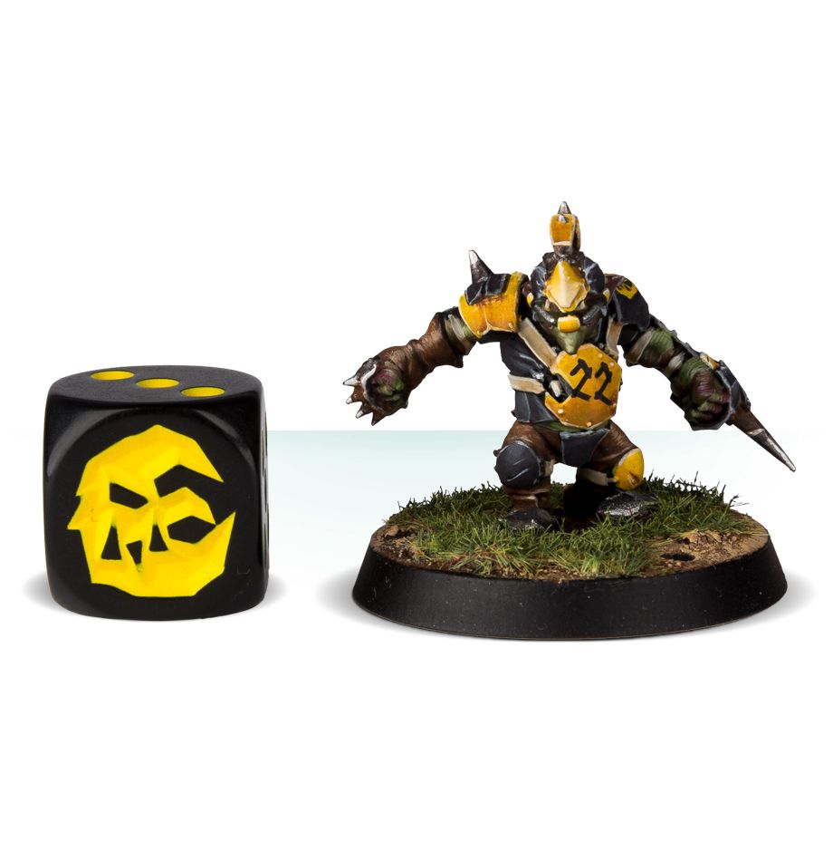 Games Workshop - Blood Bowl: Goblin Team Dice Set