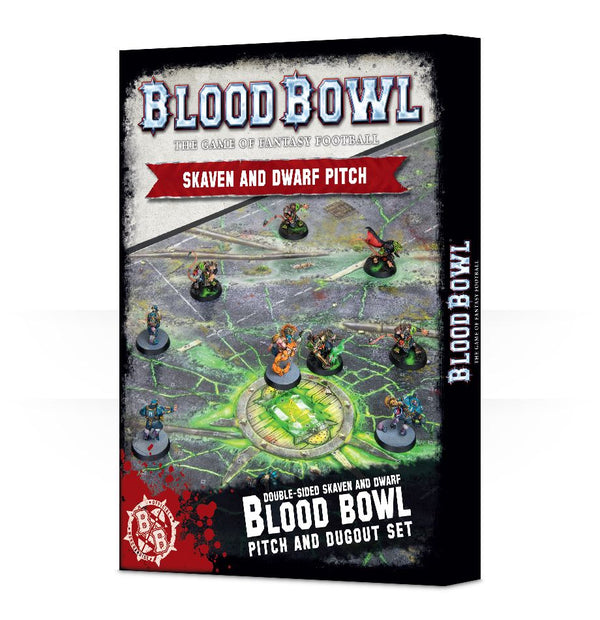 Games Workshop - Blood Bowl: Skaven & Dwarf Pitch