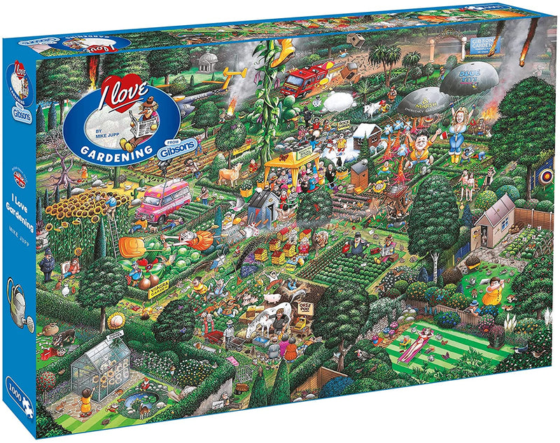 Puzzle - Gibsons - I Love Gardening (1000 Pieces)
