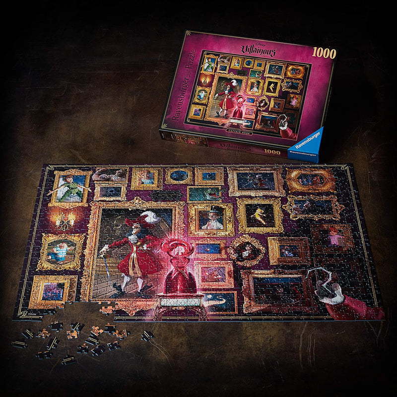 Puzzle - Ravensburger - Villainous: Captain Hook (1000 Pieces)