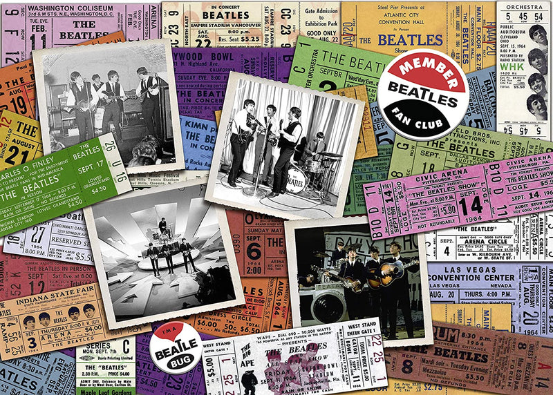 Puzzle - Ravensburger - Beatles: Tickets (1000 Pieces)