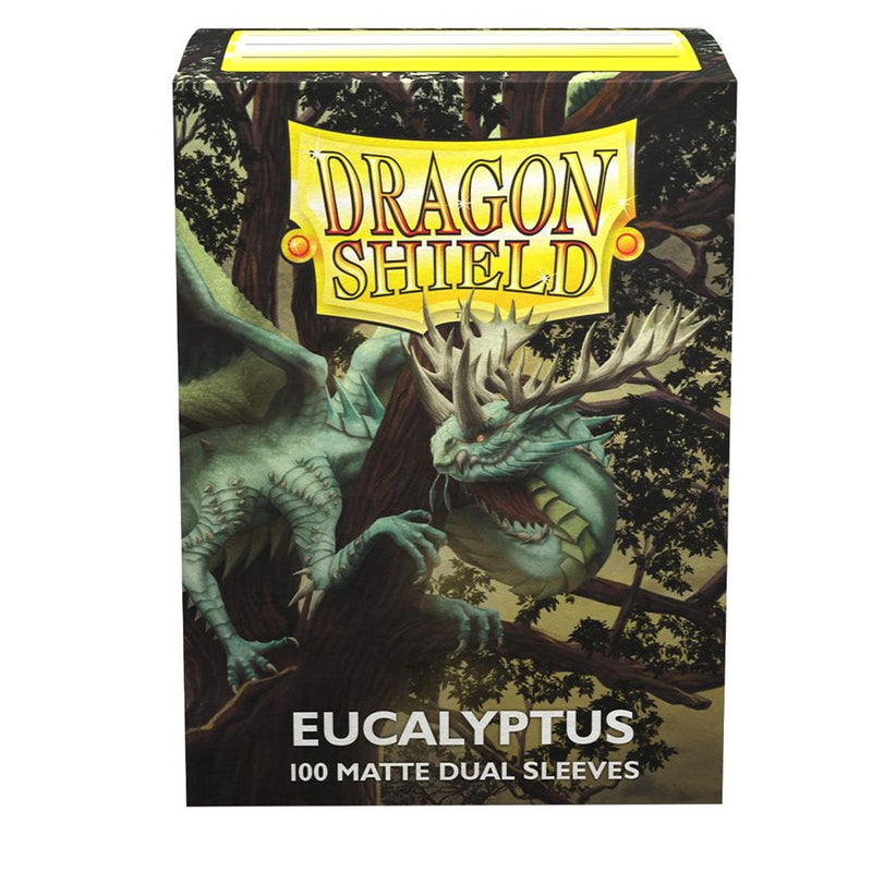 Dragon Shield - Matte Dual Sleeves: Eucalyptus Green (100ct)