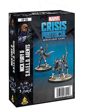Marvel: Crisis Protocol – Nick Fury & S.H.I.E.L.D. Agents Character Pack