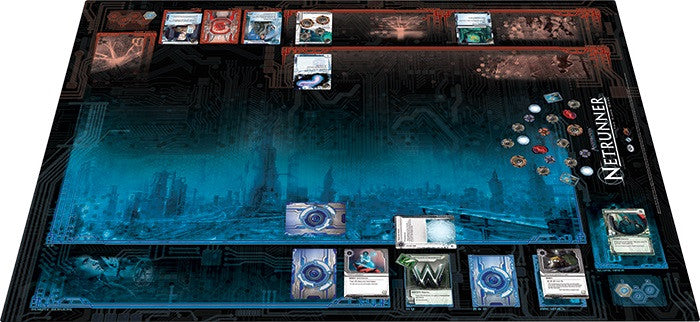 Android Netrunner:  LCG System Breach Playmat