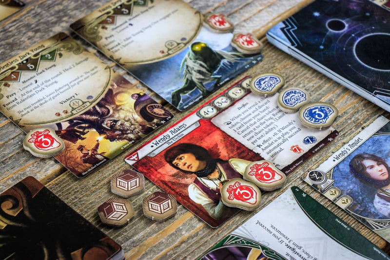 Top Shelf Gamer - Deluxe Token Bundle compatible with Arkham Horror: The Card Game (set of 90)