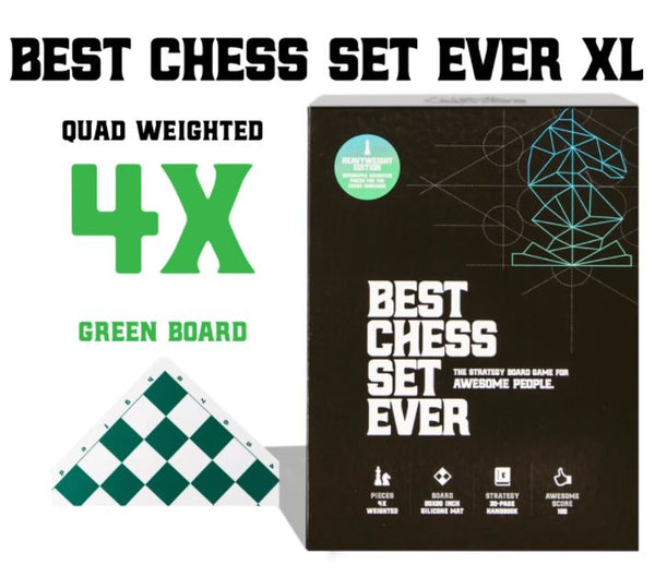 Best Chess Set Ever (XL Green)