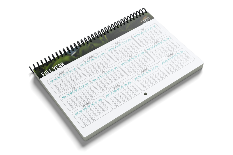 Board Game Calendar (Year 2020)