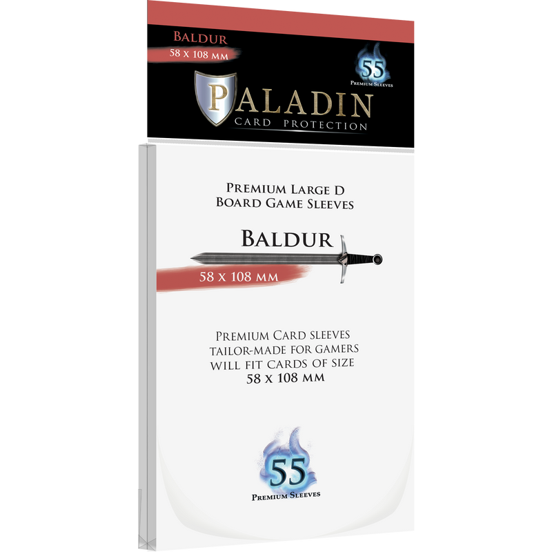 Paladin Card Protection - Baldur (58 mm x 108 mm, Premium Large D)
