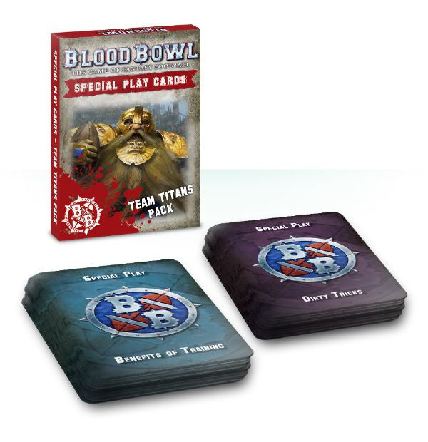 Games Workshop - Blood Bowl Team Titans Special Play Card Pack