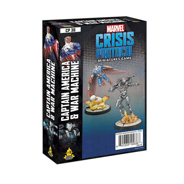 Marvel: Crisis Protocol - Captain America and War Machine Character Pack