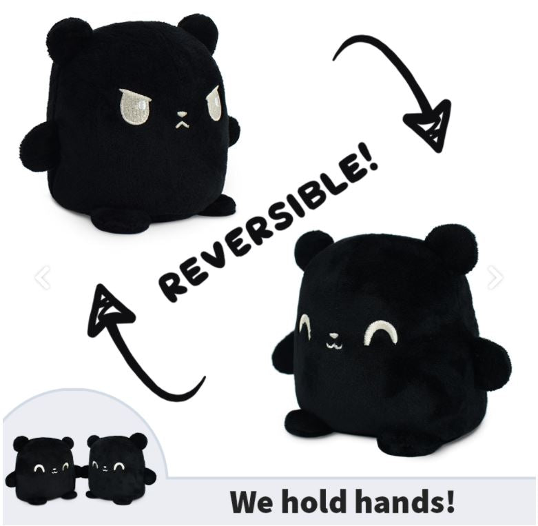 Reversible Bear (Happy Black+Angry Black)