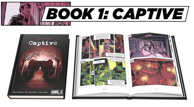 Graphic Novel Adventures - Captive (Book)