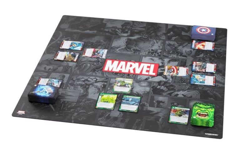 Gamegenic - Playmat: Marvel Champions XL: Marvel Black