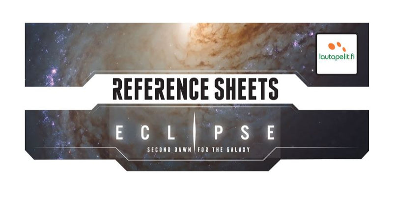 Eclipse: Second Dawn for the Galaxy - Reference sheets