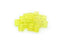 8mm Plastic Cubes: Set of 20 (Yellow)