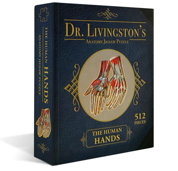 Puzzle - Genius Games - Dr Livingston: Human Hands (512 Pieces)