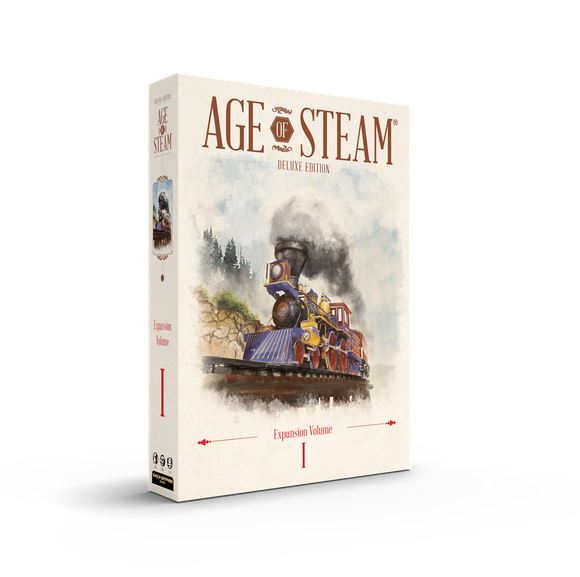 Age of Steam Deluxe - Empty Expansion Volume 1 Box