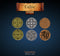 Legendary Metal Coins: Season 5 - Celtic Coin Set (24 pcs)
