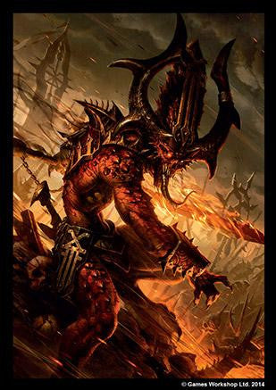 Fantasy Flight Card Sleeves: Warhammer 40k - Chaos Daemons (50)