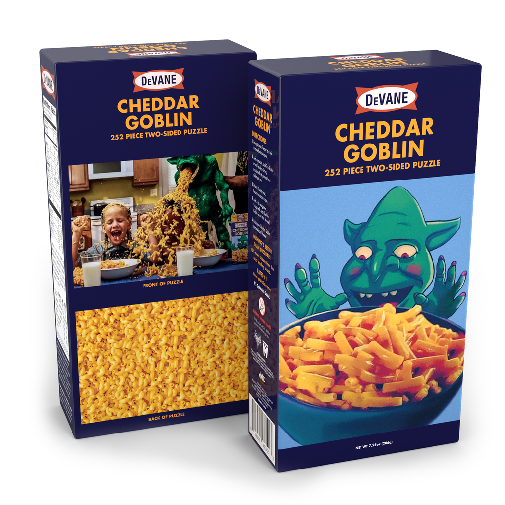 Puzzle - Mondo - Cheddar Goblin: 2-Sided Puzzle (252 Pieces)