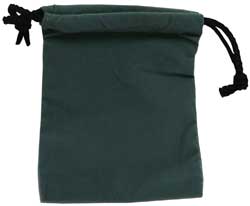 Cloth Dice Bag - 4'' x 5'' (Grey)