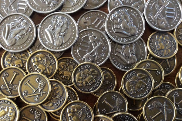 Roll Player - Custom Metal Coin Set