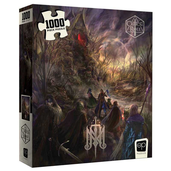 Puzzle - USAopoly - Critical Role: The Mighty Nein "Isharnai's Hut" (1000 Pieces)