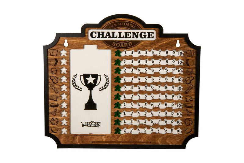 Broken Token - 10 x 10 Challenge Board