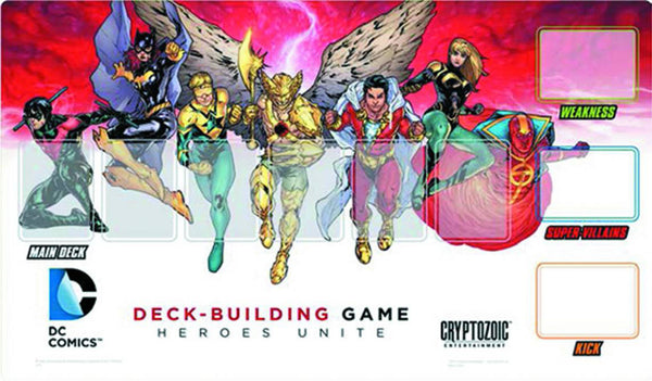 DC Comics Deck-Building Game: Heroes Unite Playmat