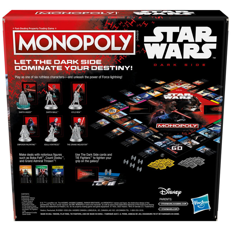 Monopoly: Disney Star Wars Dark Side Edition