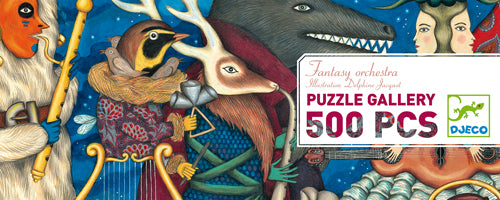 Puzzle - Djeco - Fantasy Orchestra (500 Pieces)
