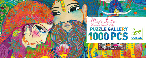 Puzzle - Djeco - Magic India (1000 Pieces)