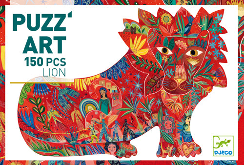 Puzzle - Djeco - Puzz'art: Lion (150 Pieces)