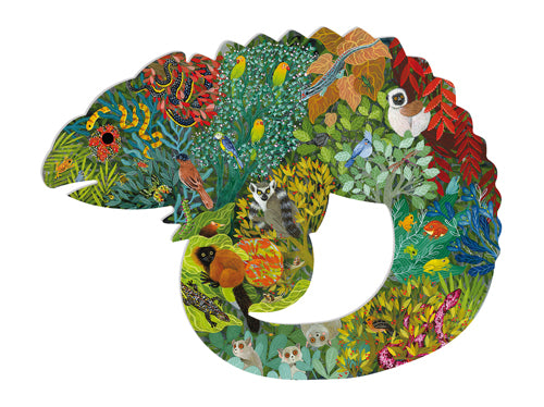 Puzzle - Djeco - Puzz'art: Chameleon (150 Pieces)