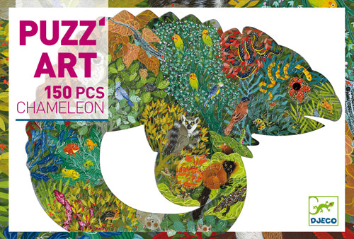 Puzzle - Djeco - Puzz'art: Chameleon (150 Pieces)
