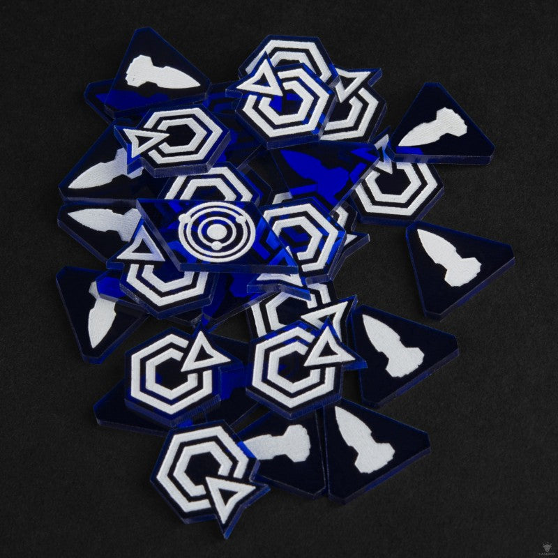 Laserox - Twilight Imperium: Command & Control Tokens (Yellow)