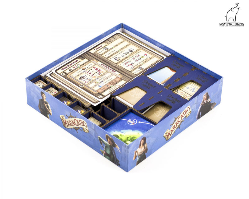 Gaming Trunk - Caribbean Organizer for Maracaibo (Natural Unstained)
