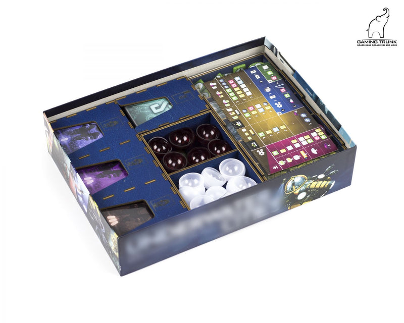 Gaming Trunk - Underwater Colony Organizer for Underwater cities (Blue)