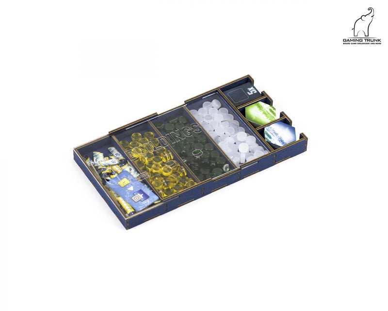 Gaming Trunk - Underwater Colony Organizer for Underwater cities (Blue)