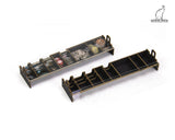 Gaming Trunk - Wonderment Organizer 2nd Edition for 7 Wonders (Second Edition) (Black)